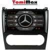 TomiMax Mercedes W203 Android 14 autorádio s WIFI, GPS, USB, BT HW výbava: 8 Core 4GB+64GB PX HIGH