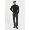 Gant Slim Cotton Herringbone Pants Antracite