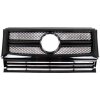 KITT Front Grille suitable for MERCEDES W463 G-Class (1990-2012) New G65 G63 Design Piano Full Black Edition
