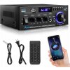 HIFI STEREO ZOSILŇOVAČ 400W+400W BLUETOOTH 5.0 MINI AUDIO PREHRÁVAČ AK45