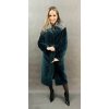 Max Original Leather Dámsky kožuch z jahňacej kože 52090 smaragd (40/L) - Dark green - 40/L