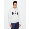 GAP Mikina s logom Béžová S Béžová Béžová
