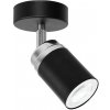 Luminex Bodové svietidlo RENO 1xGU10/8W/230V čierna/chróm LU5145 + záruka 3 roky zadarmo + záruka 3 roky zadarmo