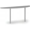 Prístavba pre kancelárske pracovné stoly PRIMO, 1600 mm, sivá