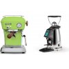 Ascaso Dream PID, Fresh Pistachio + Rocket Espresso SPLUGA, chrome