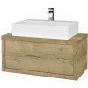 Dreja Umývadlová skriňa STORM SZZ 80 (umývadlo Kube) - D26 Ontario / D26 Ontario