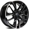 Carbonado Carbonado Force 6.5x15 5x114.3 ET38 - Black Front Polished 73.1