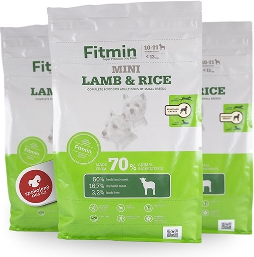 Fitmin Dog mini lamb & rice 0,5 kg