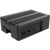 AKASA case Pi-5 Pro, pro Raspberry Pi 5, hliník, černá A-RA13-M2B