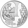 Česká mincovna Strieborná minca 200 Kč 2025 Kronikár Kosmas proof 13 g