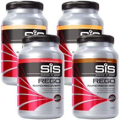 SiS Rego Rapid Recovery 1,6kg - regeneračný nápoj Jahoda