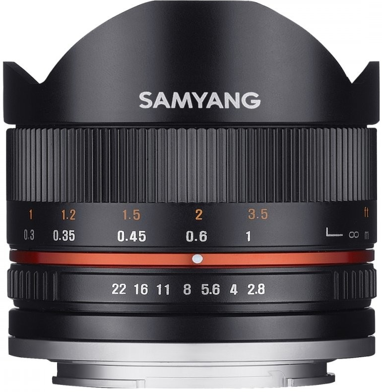 Samyang 8mm f/2.8 UMC FishEye II Fujifilm X