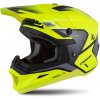 CASSIDA prilba Cross Cup 2 Napa Junior detská žltá fluo/čierna/sivá perleť 2025 - L (51 až 52 cm)