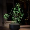 Beling 3D lampa, Giannis Antetokounmpo, 16 farebná QX23