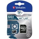 Verbatim microSDXC 64GB UHS-I U1 47042-V