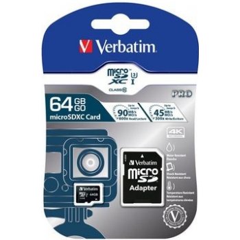 Verbatim microSDXC 64GB UHS-I U1 47042-V