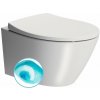 GSI MODO závesná WC misa, Swirlflush, 37x52cm, biela dual-mat SPH 981609