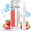 IZY VAPE ONE+ Strawberry Ice 0 mg 1000 poťahov