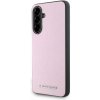 Karl Lagerfeld PU Saffiano Metal Logo Zadní Kryt pro Samsung Galaxy A56 Pink