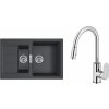Súprava drez Tectonite Franke Sirius 2.0 143.0618.687, kuchynská batéria Oltens Lista 35202100