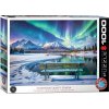 EUROGRAPHICS Puzzle Polárna žiara na Yukone 1000 dielikov