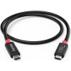 Hama USB-C kábel USB4, 2 m, 20 Gb/s, 240 W