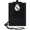 Peňaženka Real Madrid FC na krk, čierna, 12 x 9 cm