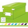 Archivačná krabica LEITZ WOW Click & Store CD 14.3 x 13.6 x 35.2 cm, zelená (60410054)