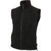 BENNON FLEECE VEST BLACK / Fleecová vesta - čierna S