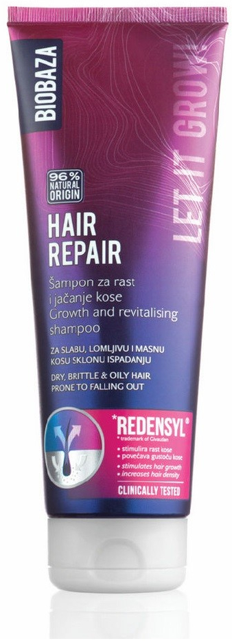 Biobaza Hair revitalizačný šampón na rast vlasov 250 ml