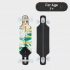 DECATHLON Longboard Drop 100 Mini Floral