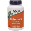 NOW Selenium, 200 µg, 180 rastlinných kapsúl Výživový doplnok