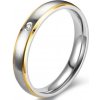 IZMAEL Dámsky Prsteň Knot Str./Zlatá KP17568 62mm