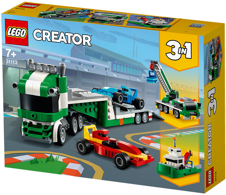 LEGO® Creator 31113 Kamión na prepravu pretekárskych áut od 38,9 € -  Heureka.sk