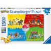 Puzzle Ravensburger 100354 Druhy Pokémonov 150 dielikov (4005556100354)