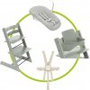 Akčný set STOKKE TRIPP TRAPP STOLIČKA Glacier Green + Baby set + novorodenecká sada + pásy