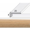 EFFECTOR Rohová lišta A46 Dub Naturálny 270 cm samolepiaca