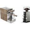 Stone Espresso Mine Premium Wood + Eureka Mignon Libra, CR chrome