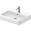 Duravit Qatego umývadlo 60x47 cm obdĺžnik umývadlo na nábytok biela 2382600027