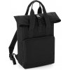 BagBase Batoh BG 118 s dvojitým držadlem, rolovací, 14l COT52011800299-black Černá UNI
