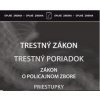 Aktualizácia II 1 2024 – Trestný zákon a Trestný poriadok