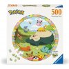 Ravensburger Puzzle Flowery Pokémon (kruhové, 500ks)