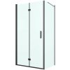Súprava sprchové dvere Oltens Hallan 21202300, stena sprchovacieho kúta Oltens Hallan 22100300