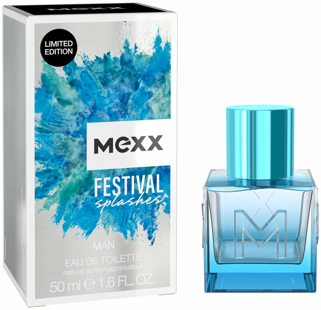Mexx Festival Splashes toaletná voda pánska 50 ml