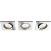 Philips | Philips 50393/11/P0 - SADA 3xLED Stmievateľné svietidlo SHELLBARK LED/4,5W/230V | P3935