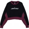SANTA CRUZ mikina Flourish Strip Crew Black BLACK vel. 6