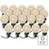 Emos DCPW07 LED světelný řetěz 20x párty žárovky 7,6 m venkovní i vnitřní teplá bílá