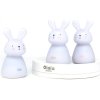 Olala Boutique LED Nočné svetlo, Zajkovia, 3ks OLB-XY-GR-30