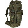 MFH ruksak bojový MOLLE 65 l polstrovaný + ALU výstuha FLECKTARN