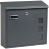 Poštová schránka BK.703.G.AM, 350 × 330 × 110 mm, oceľ, antracit, BK.703.G.AM